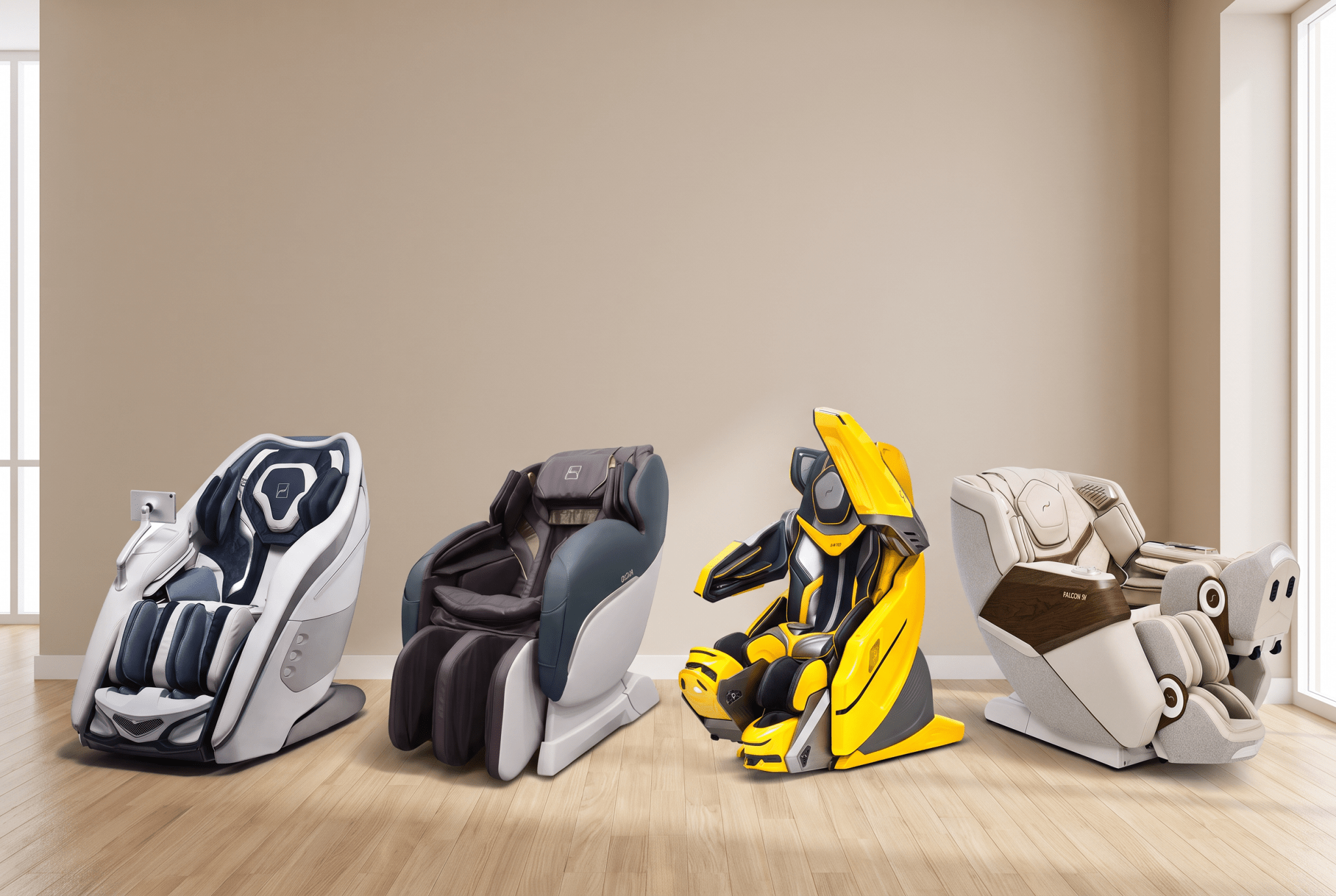 Bodyfriend Massagesessel im Überblick – Davinci, Agera POP, 733 und Falcon SV