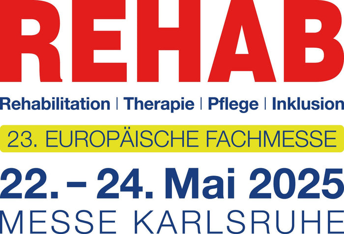 Uitnodiging voor REHAB 2025: vakbeurs voor revalidatie en zorg, van 22 tot en met 24 mei in Karlsruhe