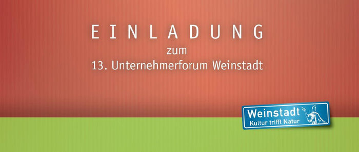13e Ondernemersforum Weinstadt