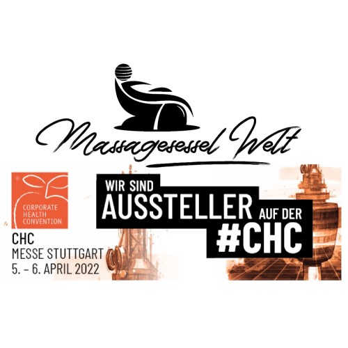 Massagesessel Welt de Corporate Health Convention (CHC) in Stuttgart