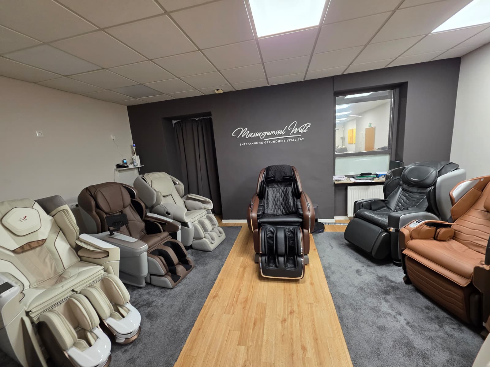 Unsere Massagesessel Ausstellung in Leverkusen - Massagesessel Welt