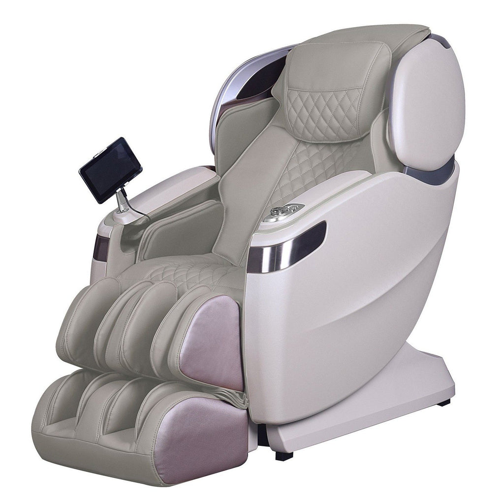 
De baas - Alpha Techno AT 628 massagestoel - beige kunstleer Massagesessel Welt