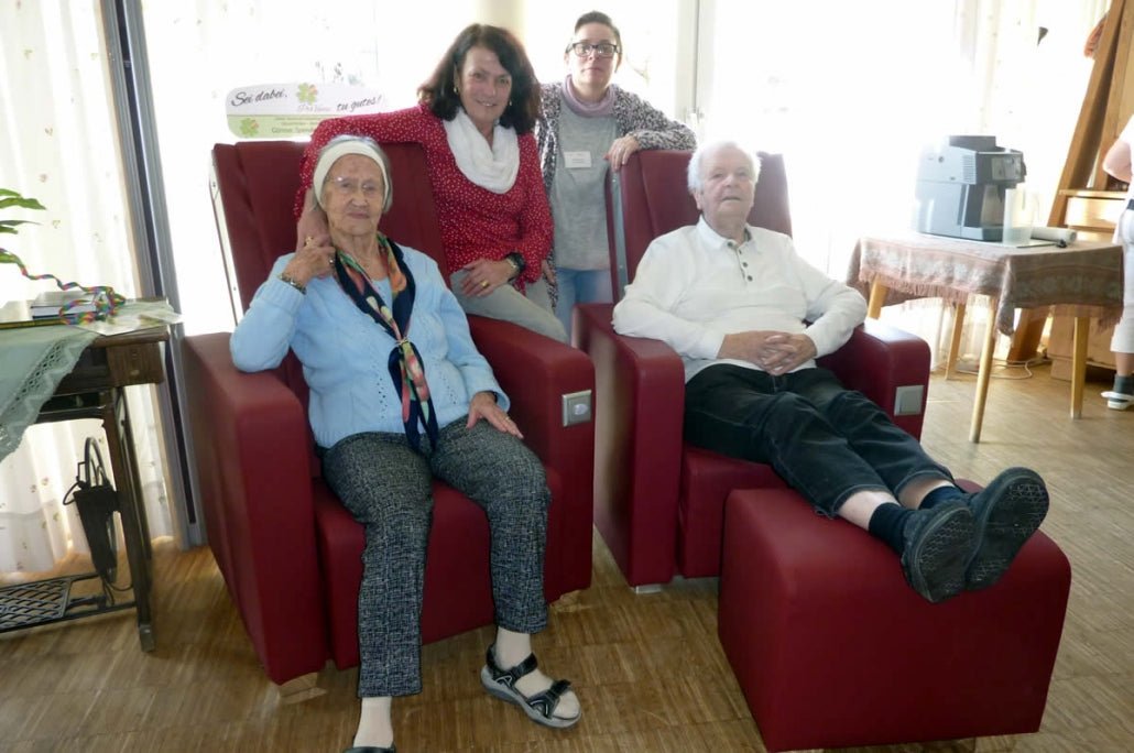 Allgäuer Massagetechnik Primera massagestoel “Senior”.