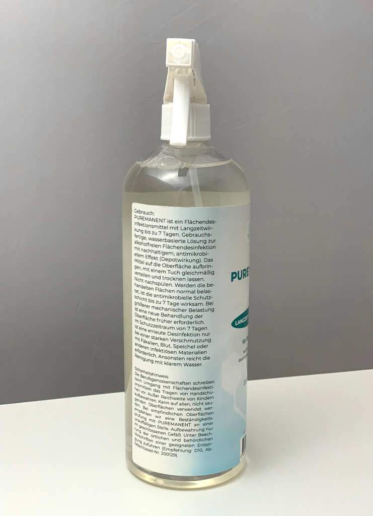 TERGIMUS Puremanent Long Protect 長期表面消毒剤