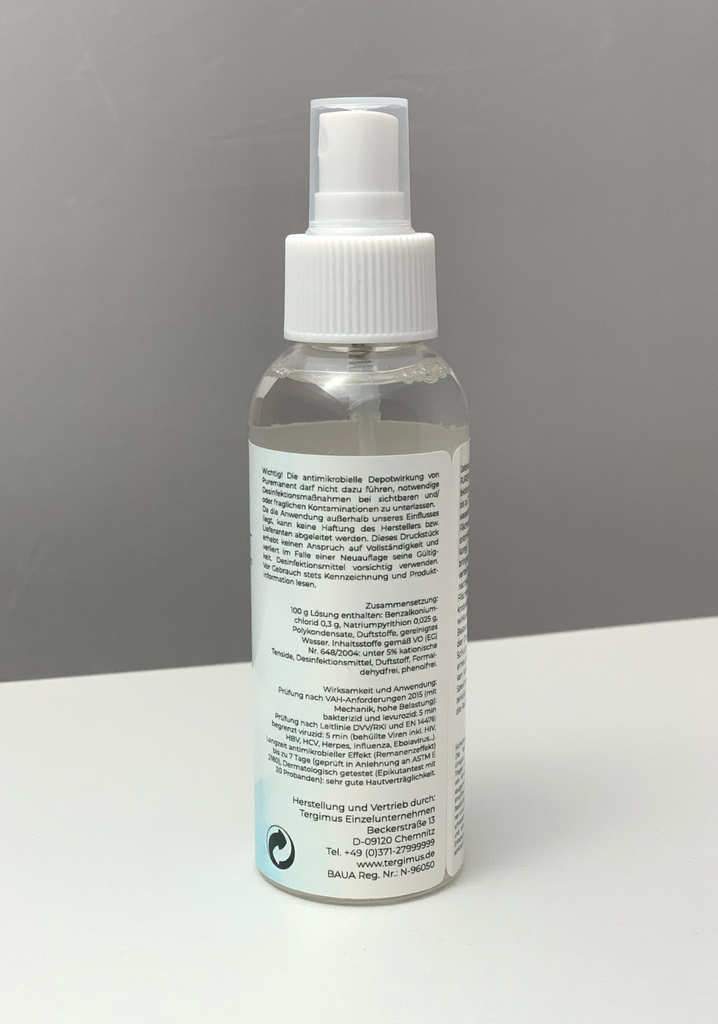 TERGIMUS Puremanent Long Protect 長期表面消毒剤